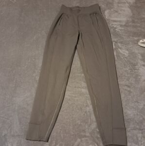 Lululemon Womens It's Rulu Run Fleece Hi-rise Warm Jogger Pants Pockets Sz. 2